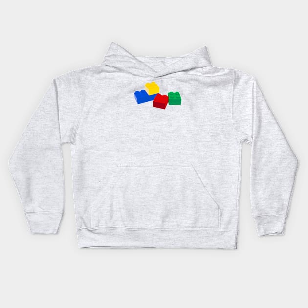 Bricks Kids Hoodie by BadgeWork